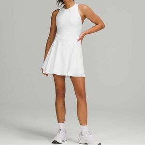 NWT Lululemon Court Crush Dress - White - Size 10